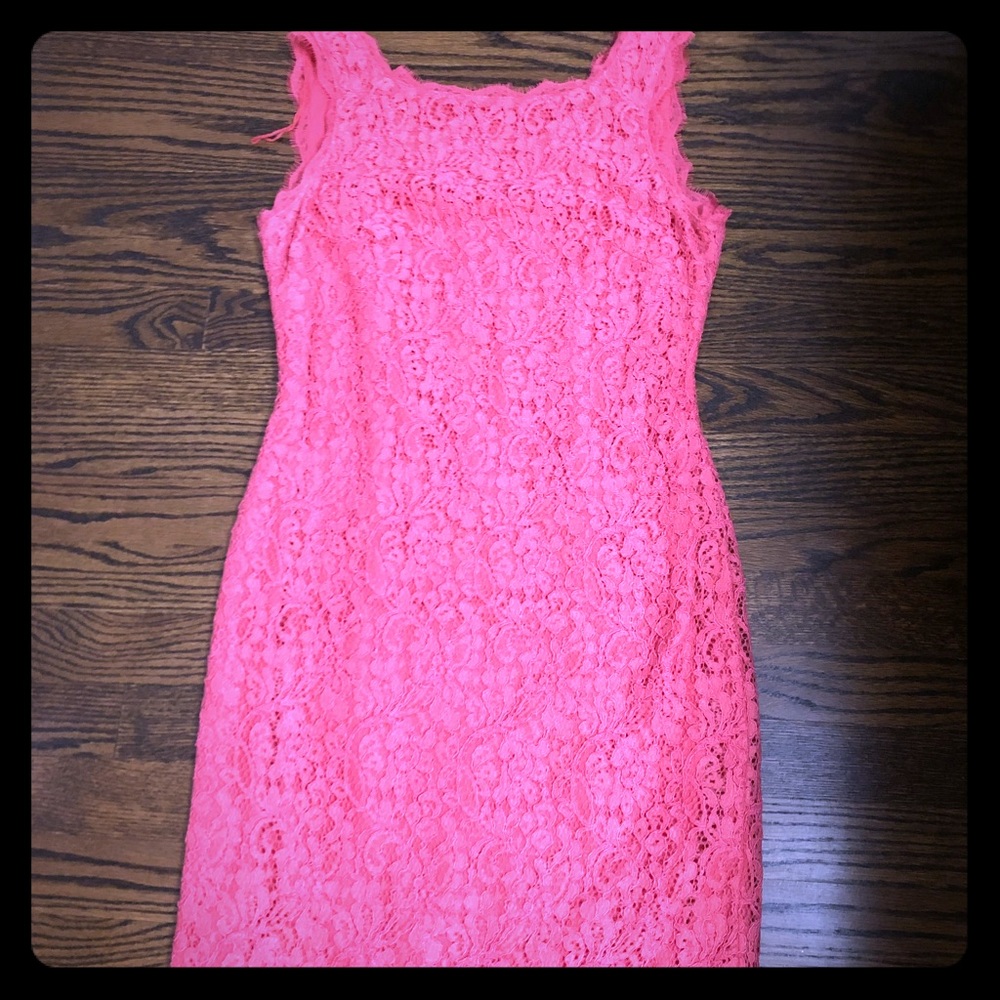 Adriana Papell lace dress